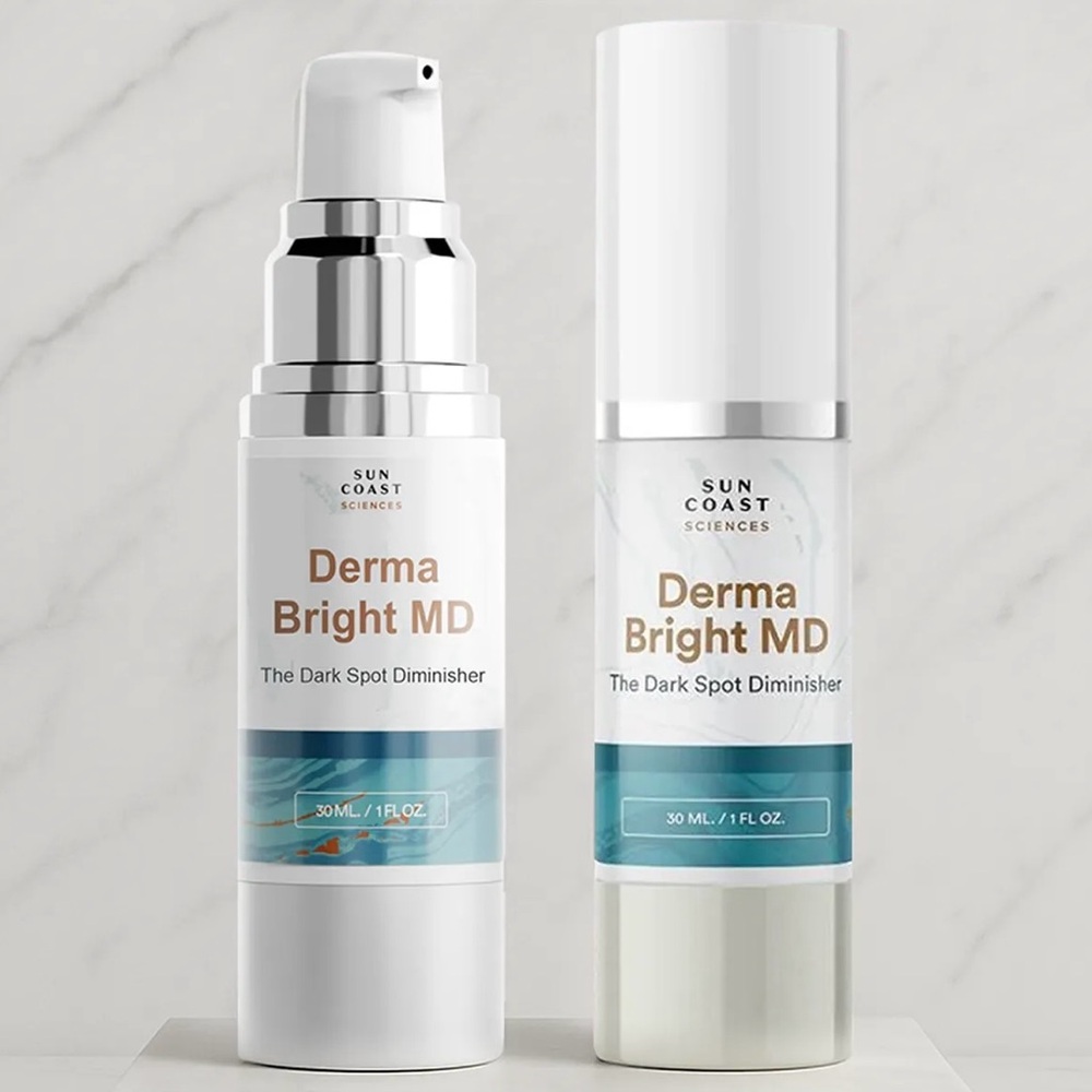 {Set of 2} Sun Coast Sciences DERMA BRIGHT MD Dark Spot Diminisher 1 fl oz  NEW